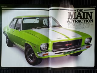 1974 Holden HQ Monaro GTS 350 Replica