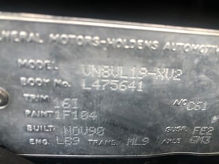 1990 HSV VN SS Group A Commodore #124