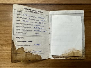 2001 CAT Racing 600 AU Falcon Supercar - John Bowe