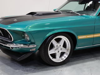 1969 Ford Mustang Mach 1 351ci Windsor - Silver Jade Metallic