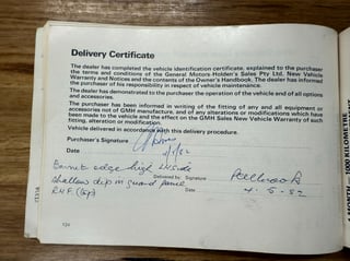 1982 Holden WB Statesman Caprice - Alabaster White