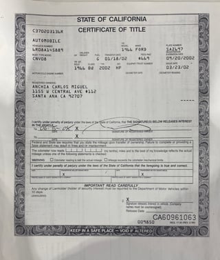 1966 Ford Mustang GT 289 V8 Convertible