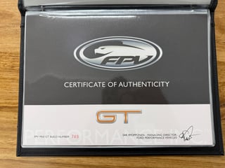 2008 FPV BF MKII GT BOSS 302  Build No 749 - Sensation Blue 