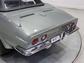 1971 Chevrolet C3 Corvette Stingray 13,347 miles - Steel Cities Grey