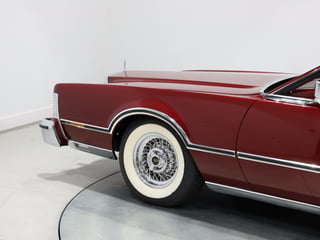 1976 Lincoln Continental Mark IV - Dark Red Moondust Metallic