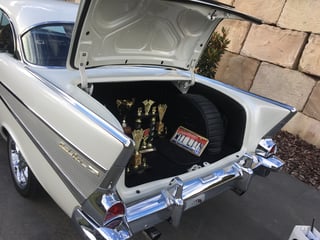 1957 Chevrolet Bel Air 2 door Pillarless Sport Coupe