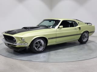1969 Ford Mustang Mach 1 351 4V Windsor 4sp Man - Lime Gold
