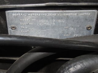 1990 HSV VN SS Group A Commodore #125 Leather Trim