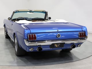 1965 Ford Mustang Convertible 302ci - Estoril Blue Metallic 