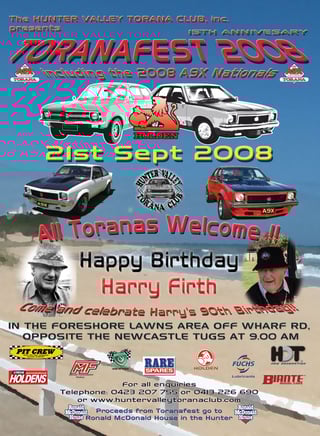 2008 - Happy 90th Birthday Harry Firth!