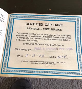 1972 VH Valiant Dodge Ute