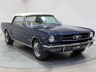1965 Ford Mustang Convertible 289ci 4sp Man - Caspian Blue