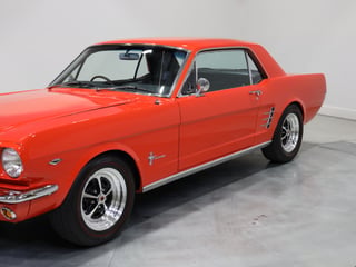 1966 Ford Mustang Coupe 289ci RHD - Signal Flare Red