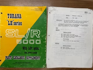 1974 Holden LH Torana L34 SLR 5000 - Chrome Yellow