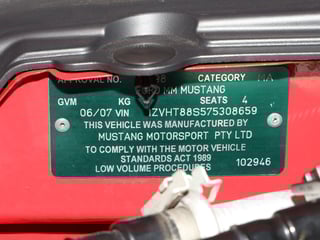 2007 Ford Mustang Shelby GT500 SVT