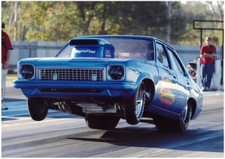 LX Torana full chassis Drag Car plus trailer