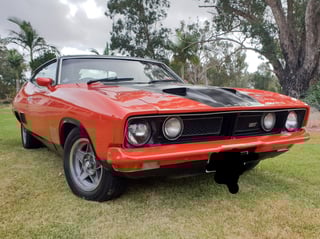 1975 Ford Falcon XB GT Hardtop - Sunroof Red Pepper