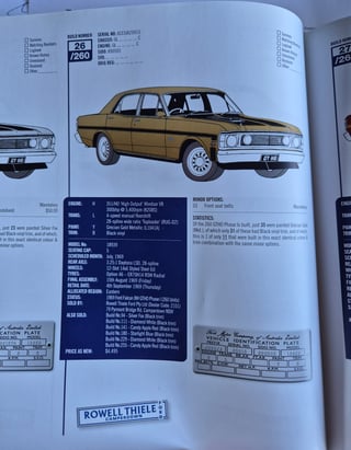 1969 Ford Falcon XW GTHO Rebody - Grecian Gold 