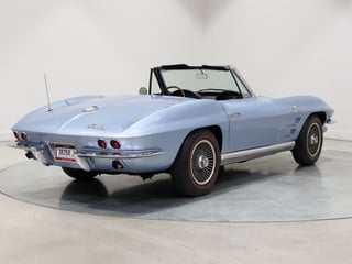 1964 Chevrolet Corvette C2 Sting Ray 327ci 'Fuelie' - Silver Blue Metallic