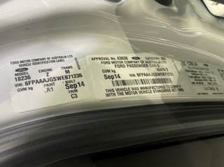 2014 FPV FG MKII Falcon GTF - 621km Winter White