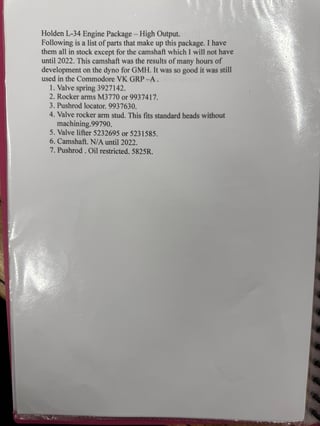 1974 Holden LH Torana SLR 5000 L34 - Salamanca Red 