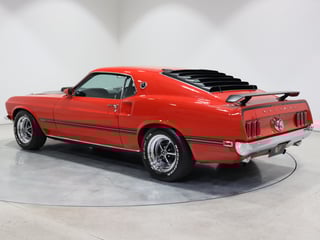 1969 Ford Mustang Mach 1 - Candy Apple Red 