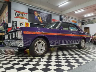 1971 XY Falcon GTHO Phase 3 Tribute - Factory Wild Violet K-Code