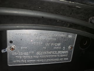 2002 VY SS Commodore - HSV GTS Tribute