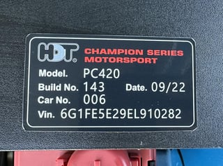 2013 Holden VF SSV Redline - HDT Champion Series - Blue Meanie Retro Build No. 006 …