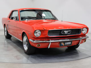 1966 Ford Mustang Coupe 289ci RHD - Signal Flare Red