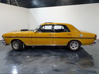 1971 XY Falcon GTHO Phase 3 Replica - GOLDE SUNROOF