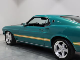 1969 Ford Mustang Mach 1 351ci Windsor - Silver Jade Metallic