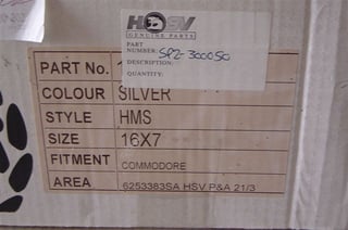 Walkinshaw Commodore # 003