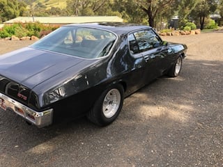 1971 HQ Holden Monaro LS Street Machine - Black Beauty