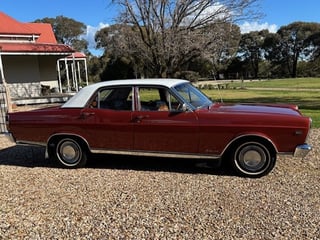 1971 ZD Fairlane 302 V8 - Bronze Wine