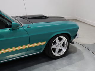 1969 Ford Mustang Mach 1 351ci Windsor - Silver Jade Metallic