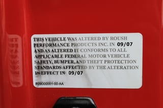 2008 Roush Mustang 427R TrakPak
