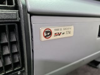 1988 HSV VL SS Group A Walkinshaw Build No.174