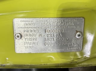 1972 Holden HQ SS 4.2L V8 - Lettuce Alone Green