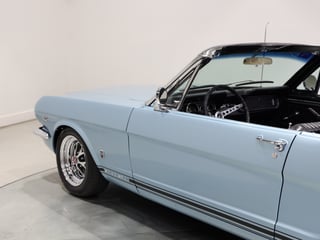 1966 Ford Mustang Convertible GT - 289 4V - Silver Blue