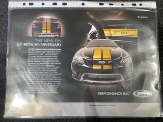 2007 FPV BF II Falcon GT R-SPEC 40th Anniversary - 7090 km …