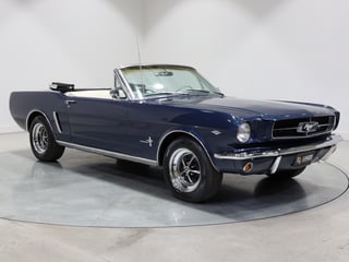 1965 Ford Mustang Convertible 289ci 4sp Man - Caspian Blue