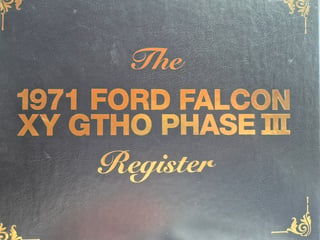 1971 Ford Falcon XY GTHO Phase 3 - Surfer Orange