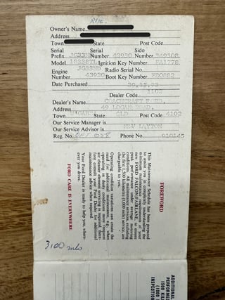 1973 Ford Falcon XB GT 4V - Polar White 