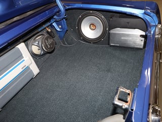 1965 Ford Mustang Convertible 302ci - Estoril Blue Metallic 