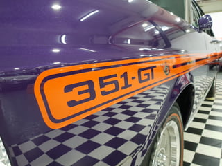 1971 XY Falcon GTHO Phase 3 Tribute - Factory Wild Violet K-Code