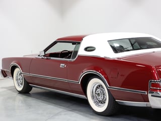 1976 Lincoln Continental Mark IV - Dark Red Moondust Metallic