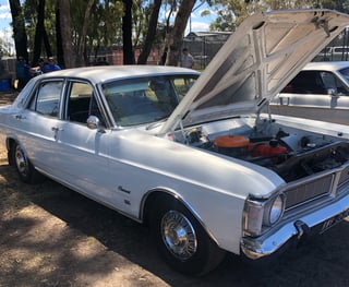 1971 XY Ford Fairmont - Ultra White