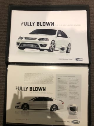 2007 FPV BFII F6 Typhoon R-Spec - 204/300 - 9,183 klms from new!