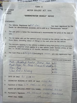 1977 Holden LX Torana SLR 5000 - Absinth Yellow  Survivor 